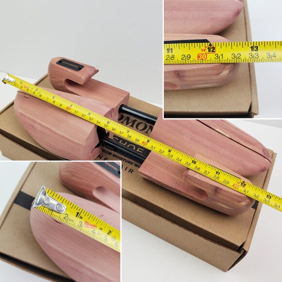 Allen Edmonds Shoe Trees Cedar Wood Combination USA Men's XL 11W-14N Unused NIB - Picture 6 of 9